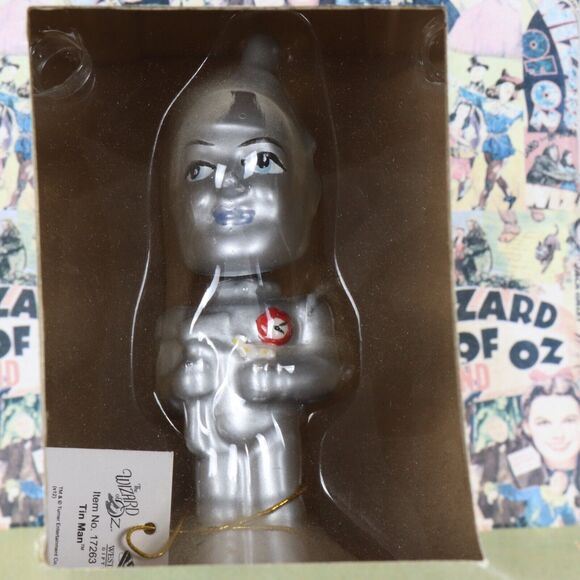 Westland Wizard of Oz Tin Man Bobblehead Ornament 17263 Rare - Picture 2 of 4